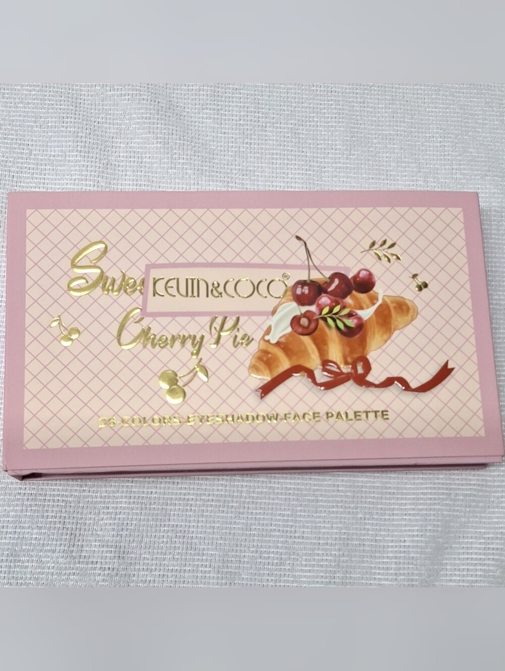 Sweet Cherry Pie Pink Eyeshadow & Face Palette